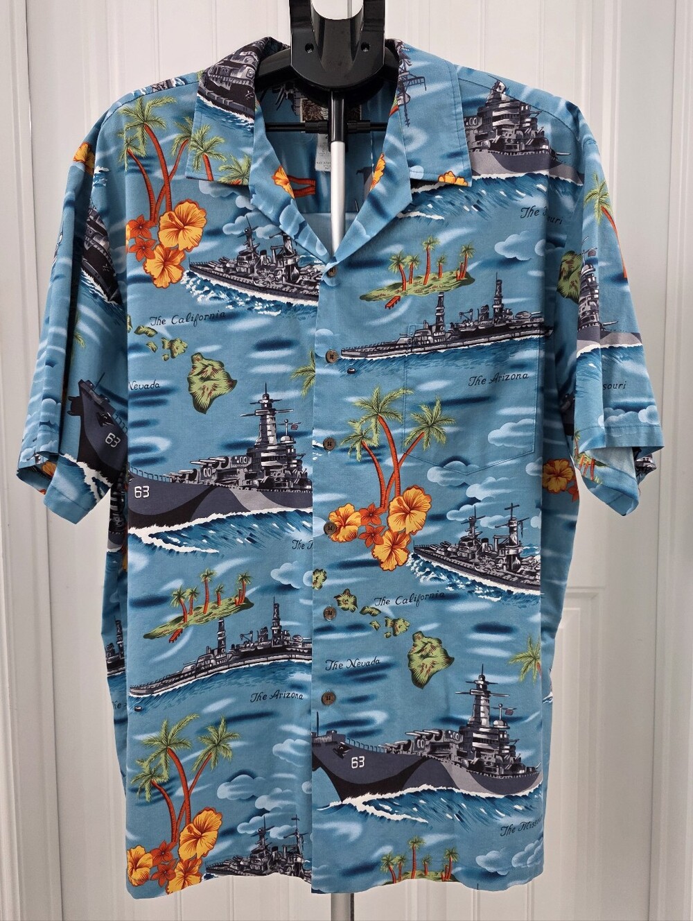 Kalaheo WWII Inspired Vintage Hawaiian Shirt